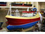 The prototype of the proposed next kit. The twin rig trawler Our Lass II built by Parkol Marine for Locker Trawlers Ltd and scheduled for full production by The Model Slipway in the latter part of 2009.